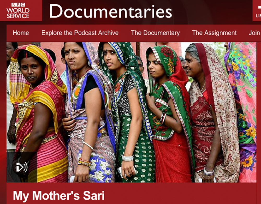 my mothers sari bbc